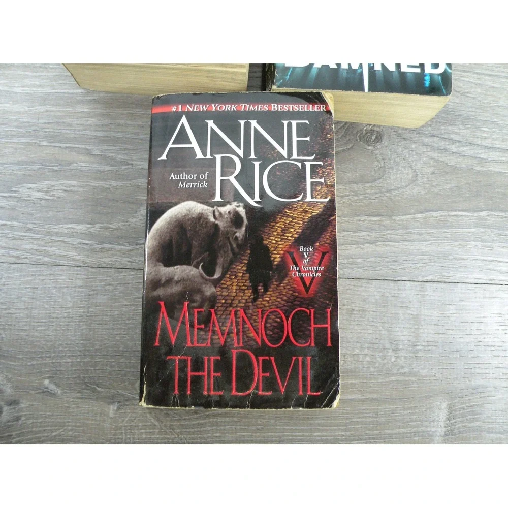 Anne Rice Paperback Lot: The Witching Hour, Queen of the Damned, Memnoch The